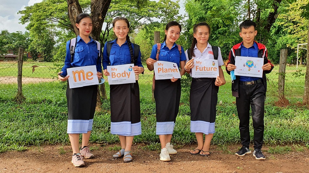 A group of young people from Asia. ©UNFPA Asia and the Pacific