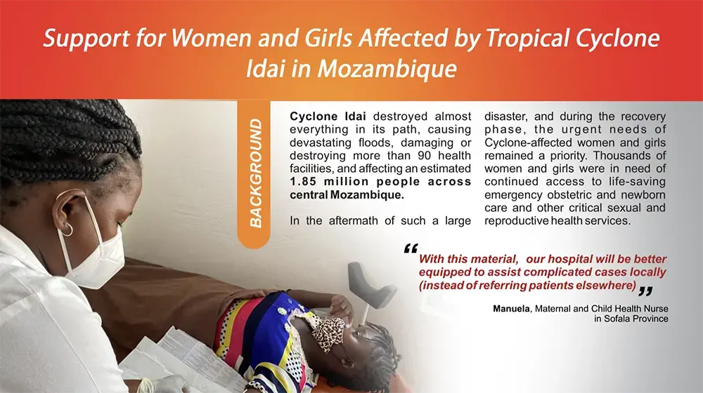 China-funded Project Fact Sheet: Support for Women Impacted by Cyclone Idai (June 2021)