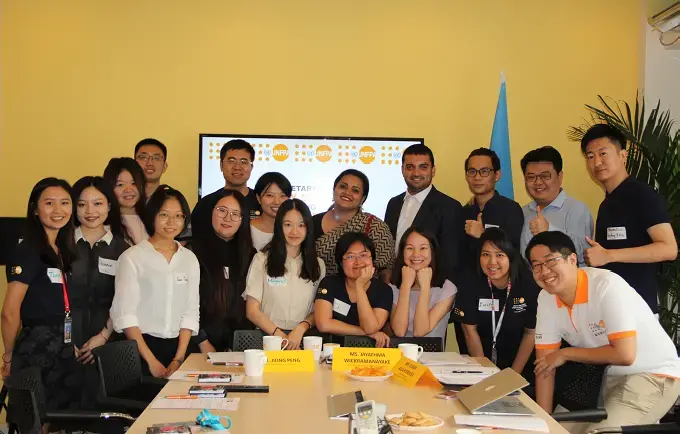 In China, the UN Youth Envoy calls for youth participation in achieving the global agenda