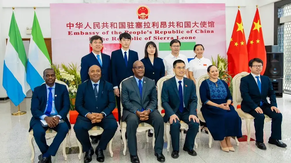 Sierra Leone hosts Chinese medical team to strengthen management of cervical cancer