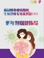 新冠肺炎疫情期间性与生殖健康相关问题答疑系列三：更年期保健指导